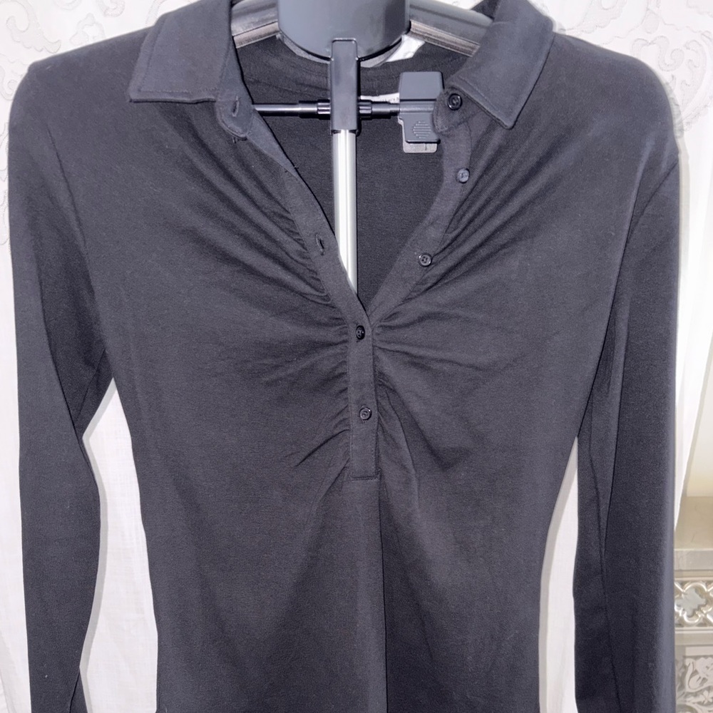ZARA button down, long sleeve bodysuit- L New without tags